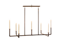 Double Cross Bar Chandelier