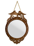 Federal Convex Wood Mirror