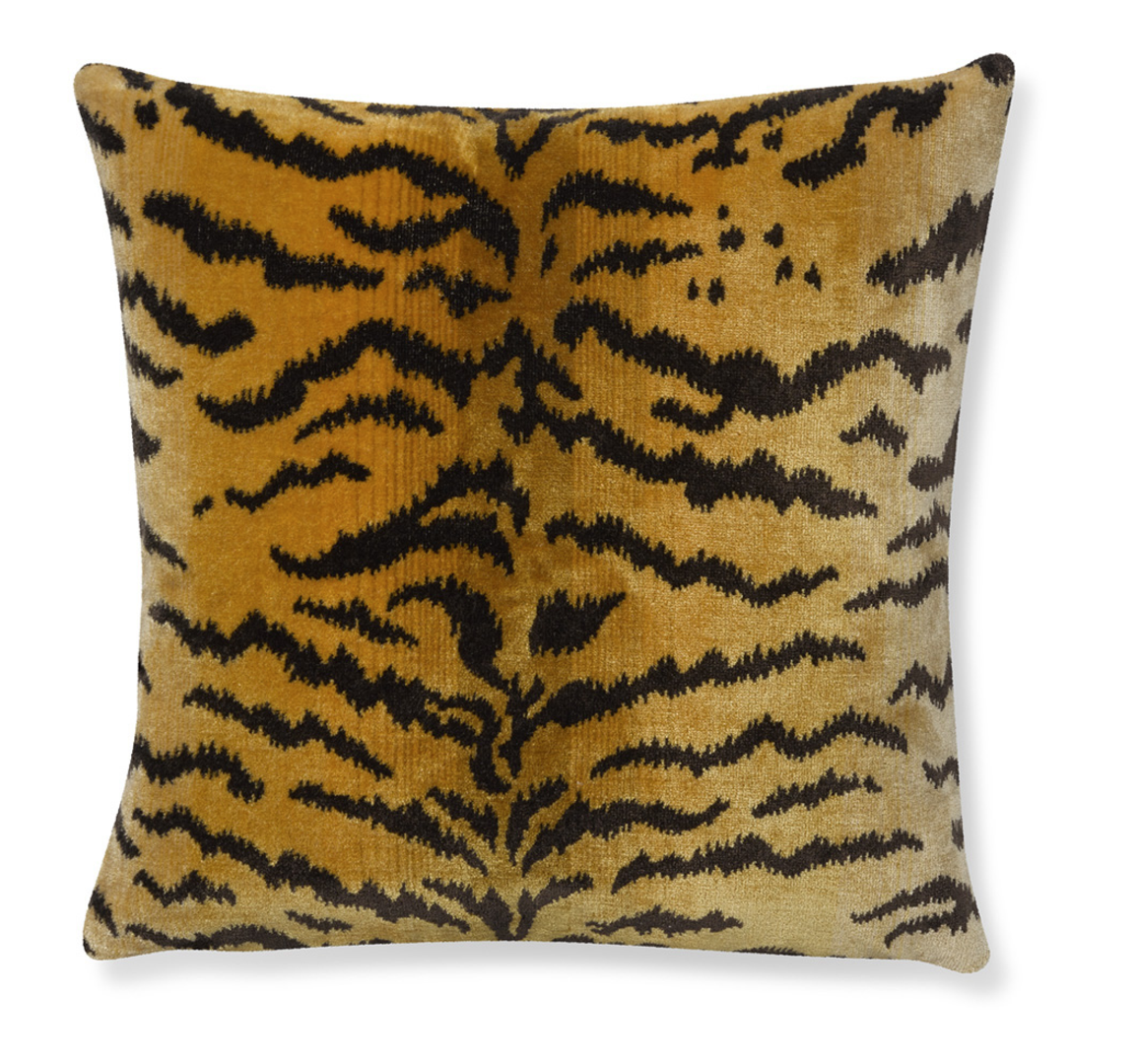 Scalamandré Le Tigre Pillow