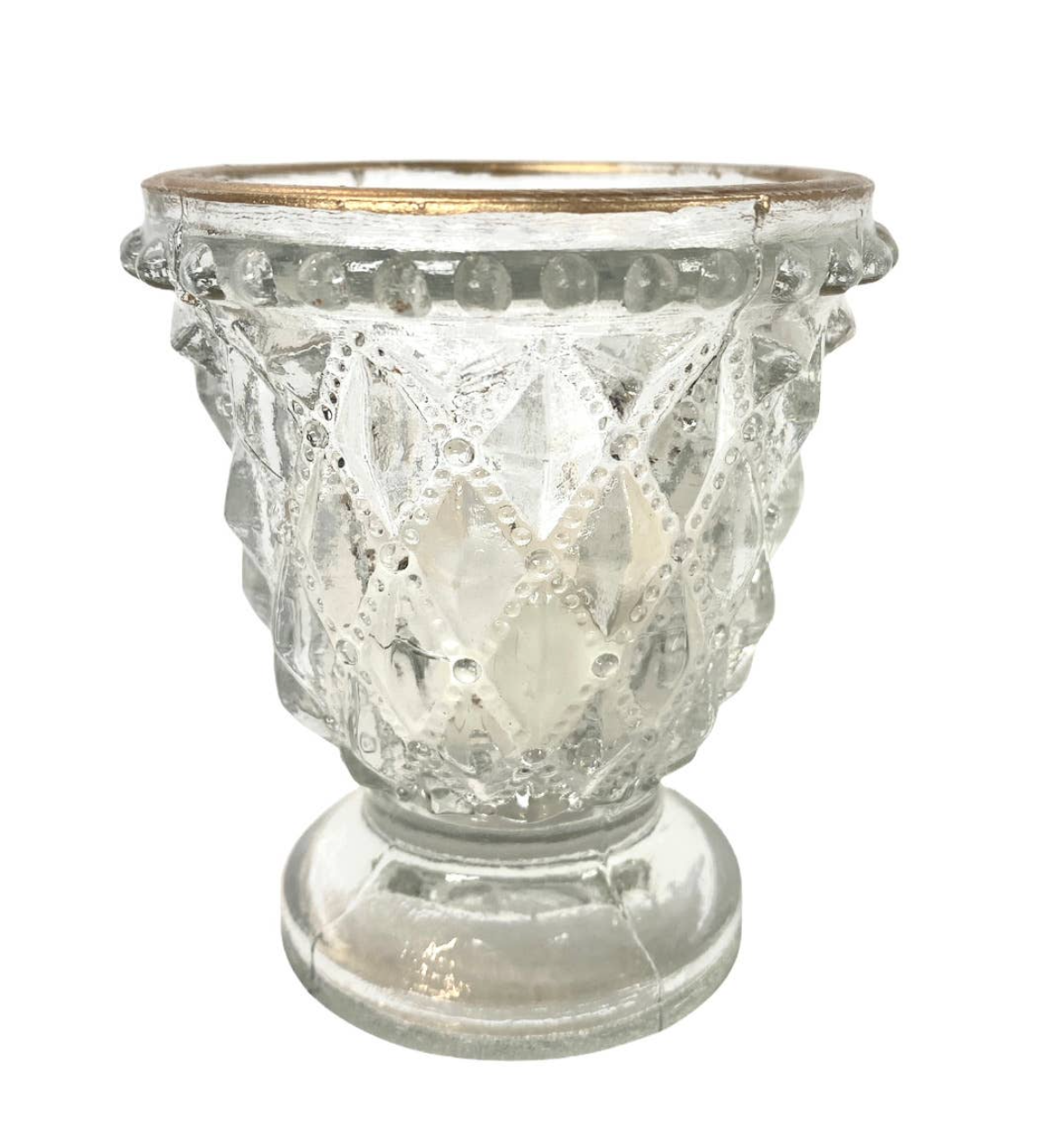 Teacup Candle Holder Diamond