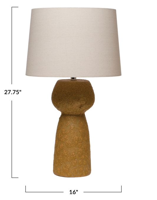 Stoneware Table Lamp