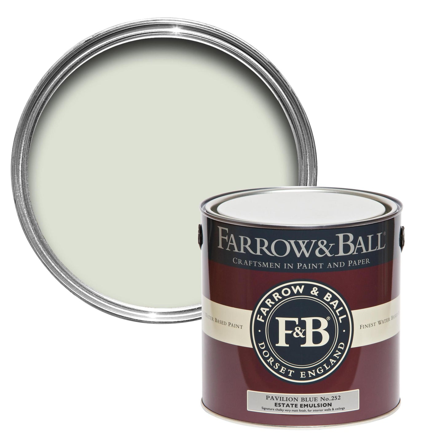 Farrow & Ball Pavilion Blue No.252