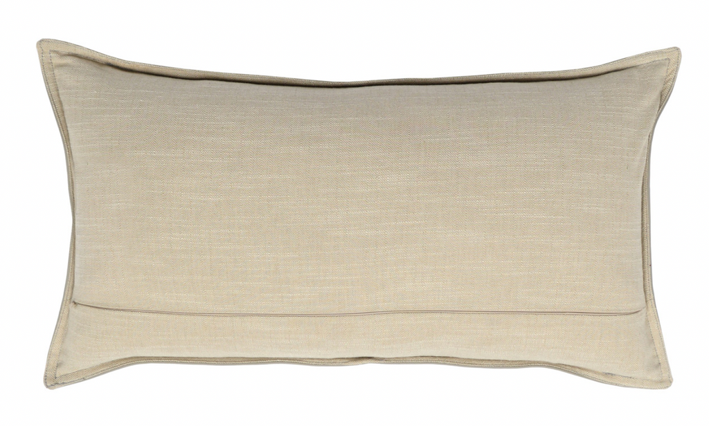 Dumont Leather Lumbar Pillow
