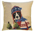 Border Collie Ski Pillow