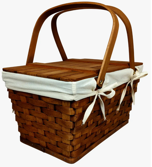 Woodchip Picnic Basket