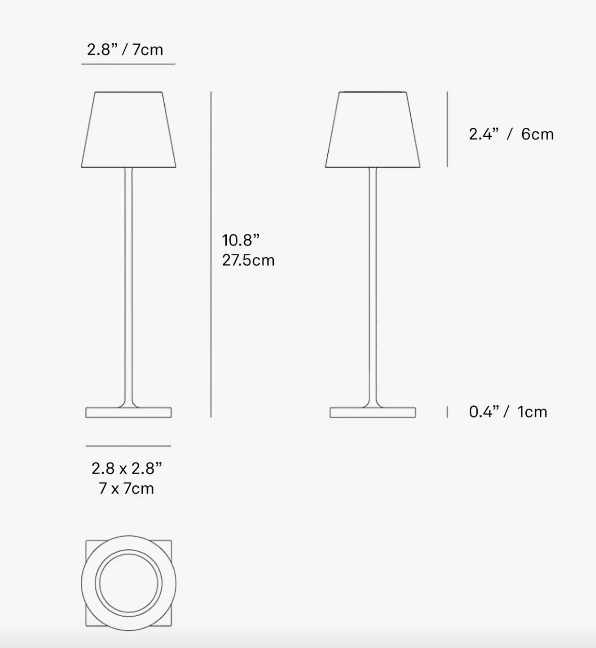 Poldina Pro Micro Cordless Lamp
