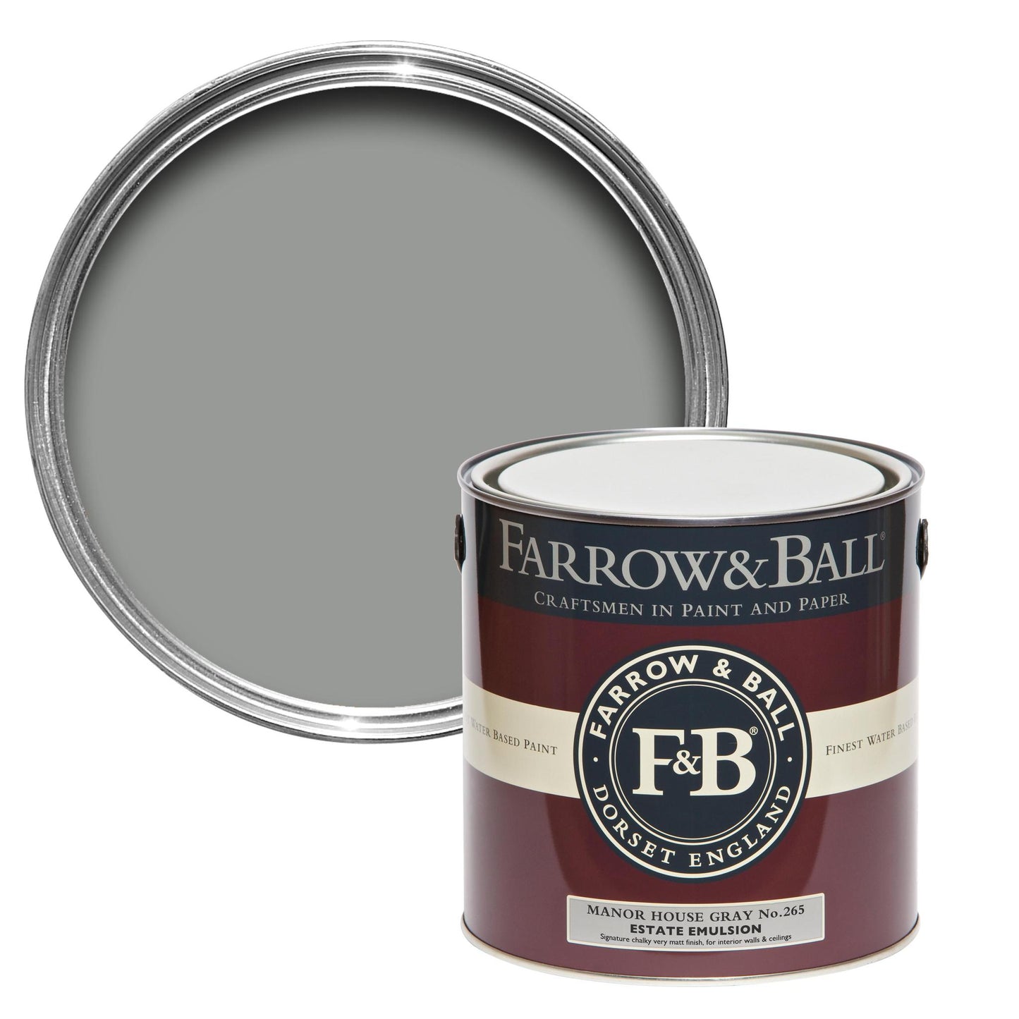 Farrow & Ball Manor House Gray No.265