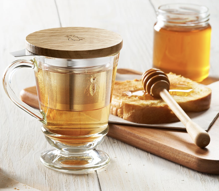 Bee Tea Infuser Mug by La Rochère