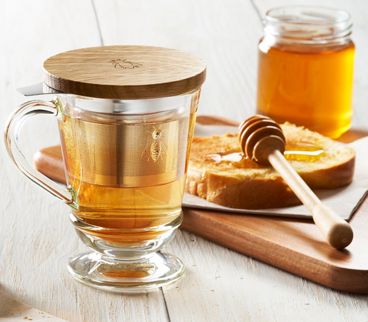 Bee Tea Infuser Mug by La Rochère