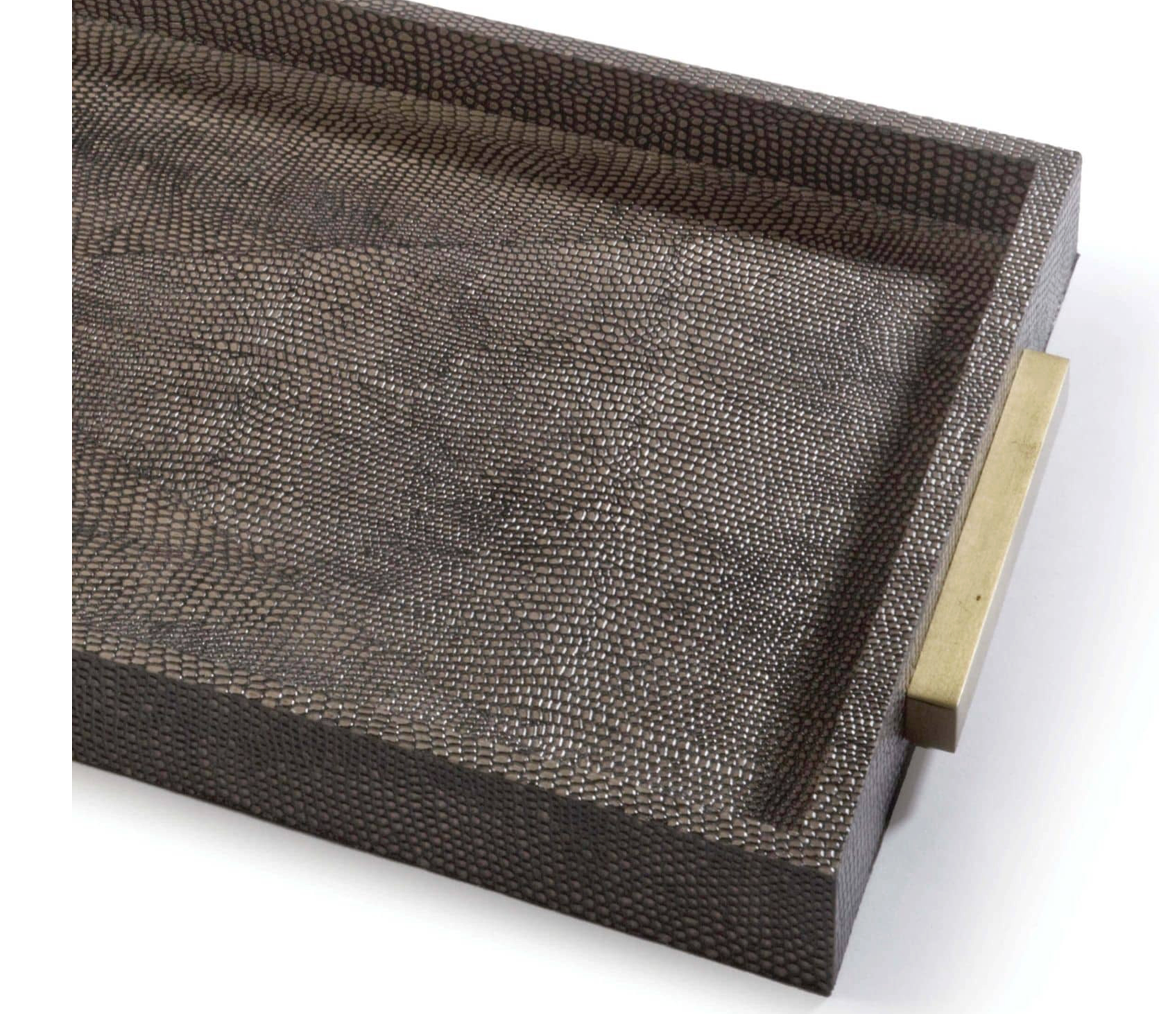 Rectangle Shagreen Boutique Tray