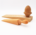 Wooden Door Stop by Earth & Nest
