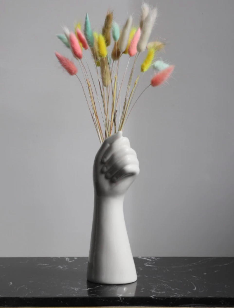 Ceramic Hand Shaped Vase
