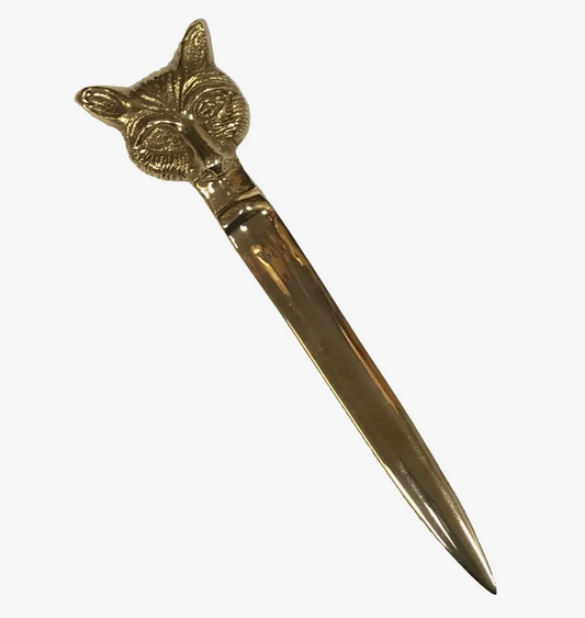 Fox Head Letter Opener