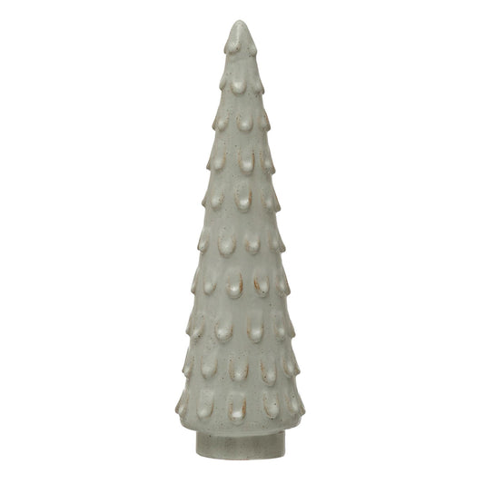 Stoneware Tree with Glaze