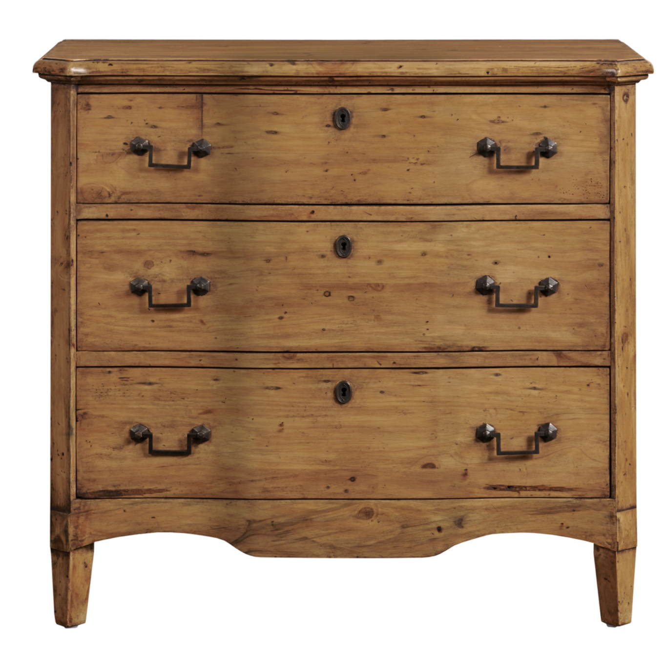 French Break Fronted Chest (38.5W x 35.5H)