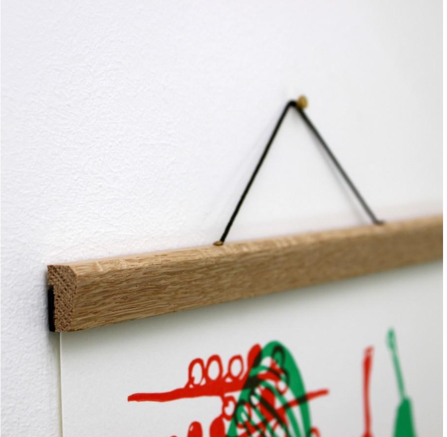 Oak Poster Hangers