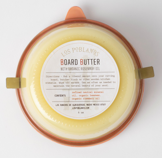 Los Poblanos Rosemary Board Butter