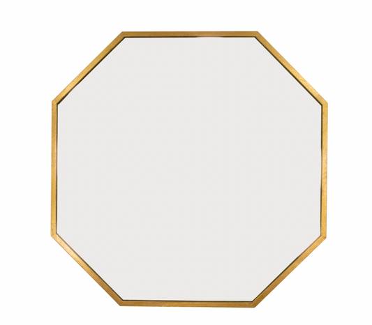 Gold Octagon Mirror