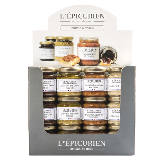 l'epicurien tapenade w/ dried tomatoes and basil