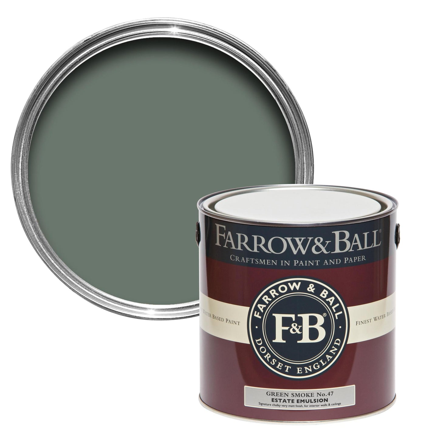 Farrow & Ball Green Smoke No.47