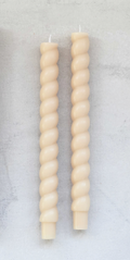 Twisted Taper Candles (Set of 2)