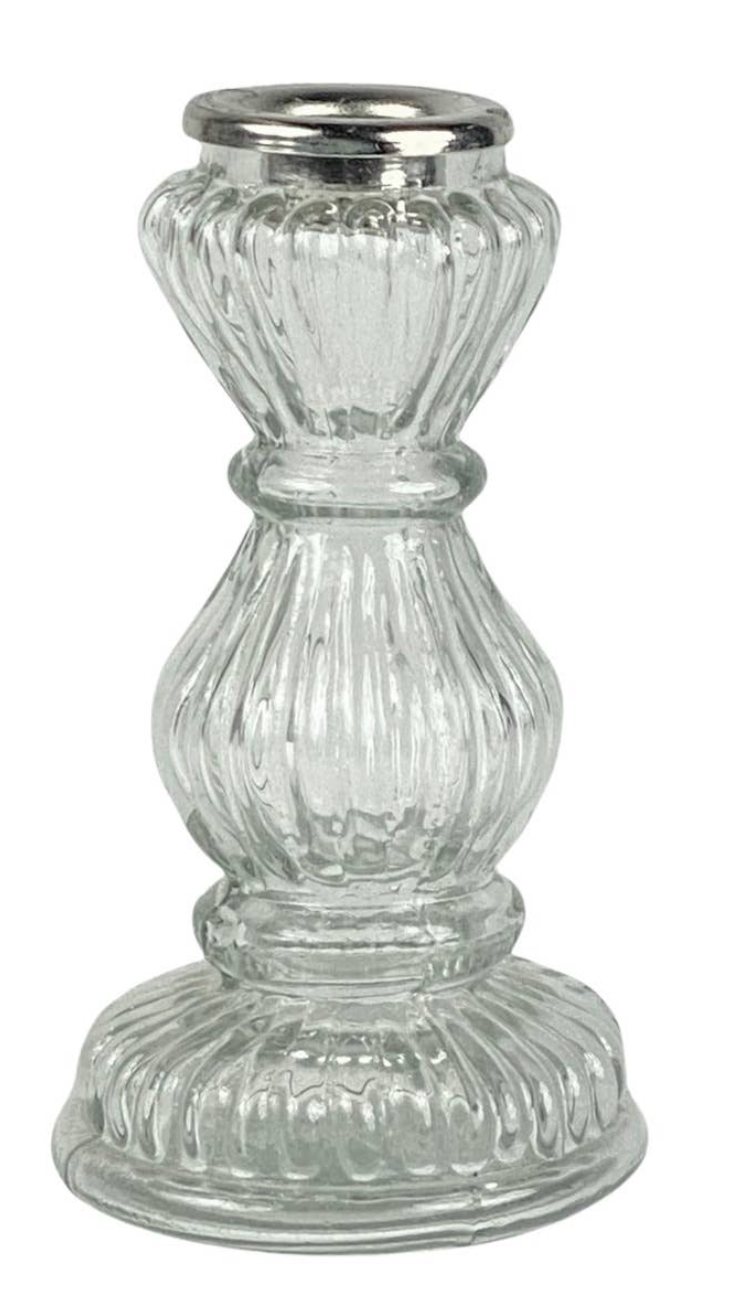 Glass/ Transparent Candleholder