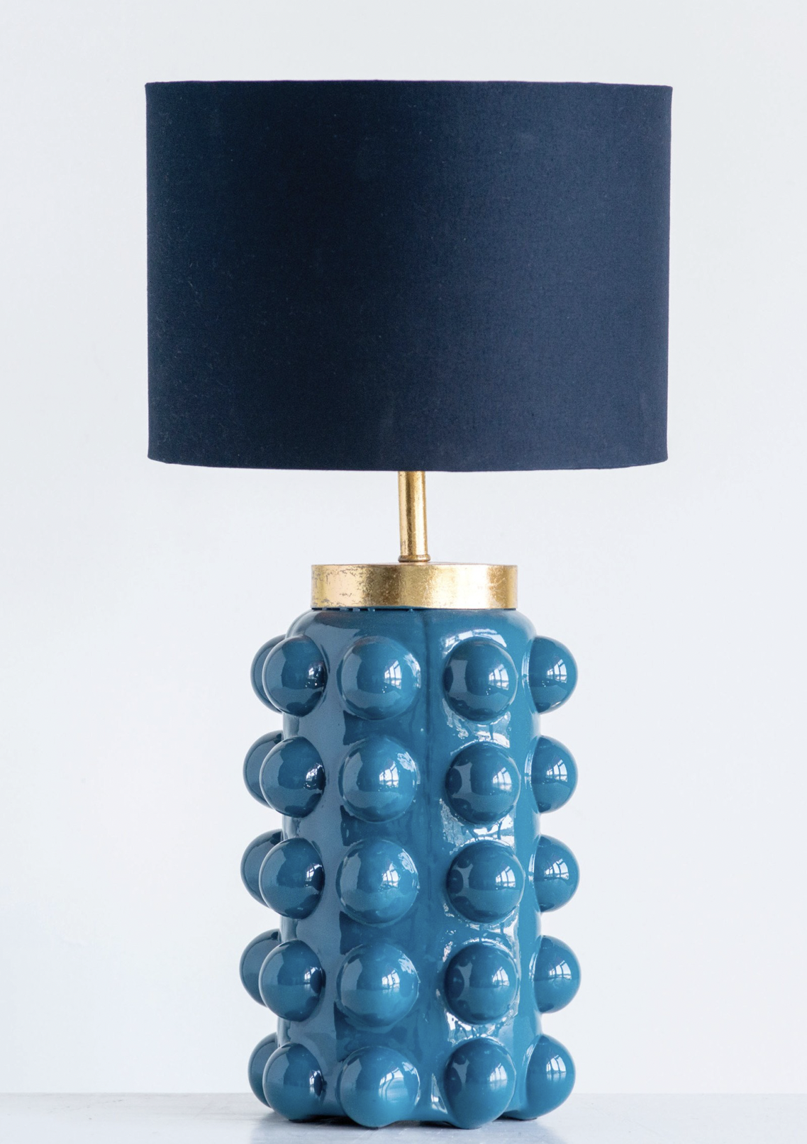 Hobnail Glass Table Lamp