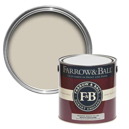 Farrow & Ball Shaded White No.201