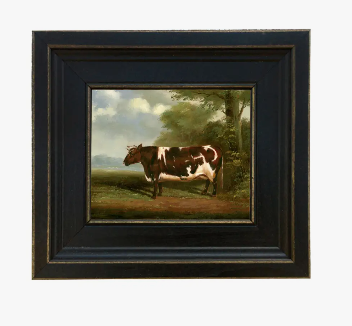 "Prized Bull" Oil Painting Print