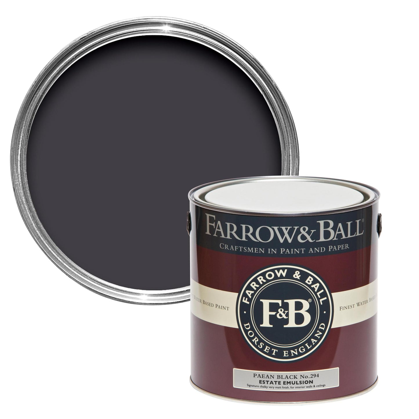 Farrow & Ball Paean Black No.294